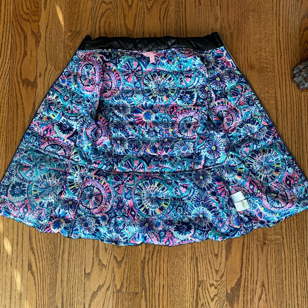 LILLY PULITZER DownPuffer Vest in Black Size M - Picture 10 of 13